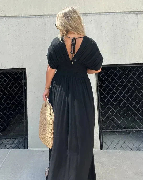 Cynthia | Flowy Elegant Maxi Dress