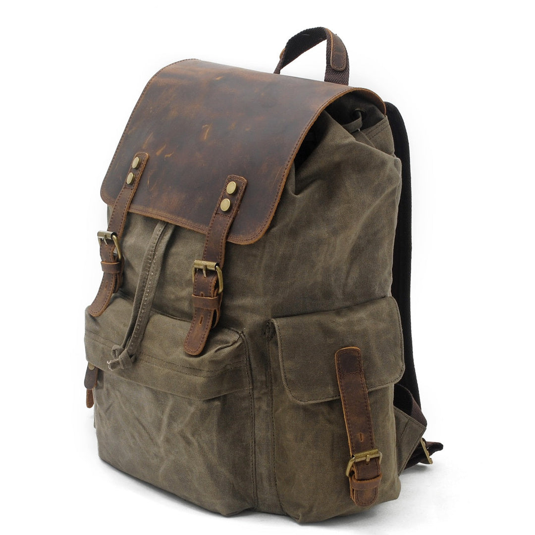 Otis | Waxed Canvas Backpack