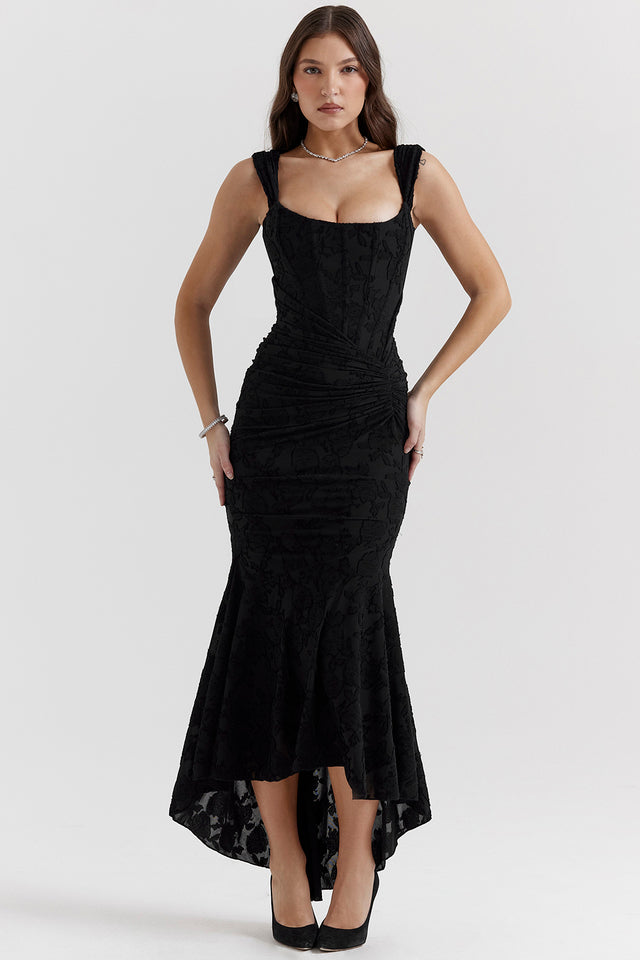 Celine | Tailored Elegant Midi Dress
