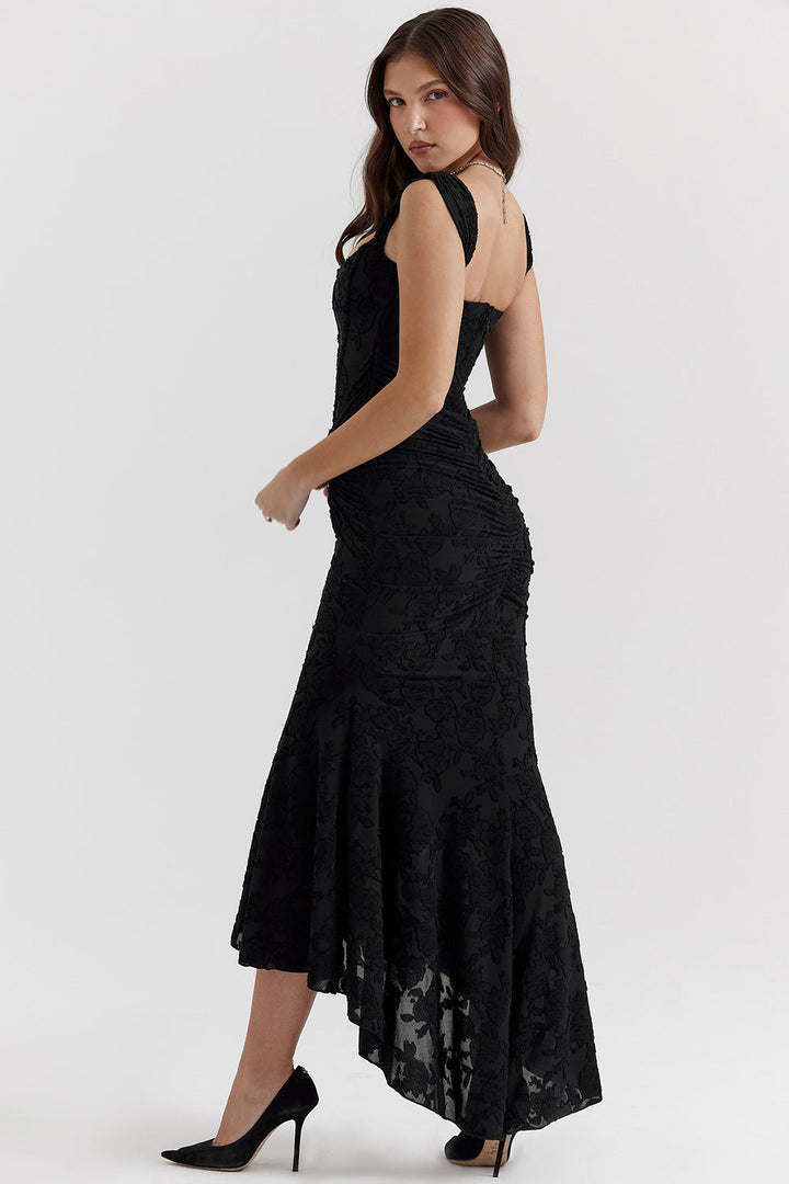 Celine | Tailored Elegant Midi Dress