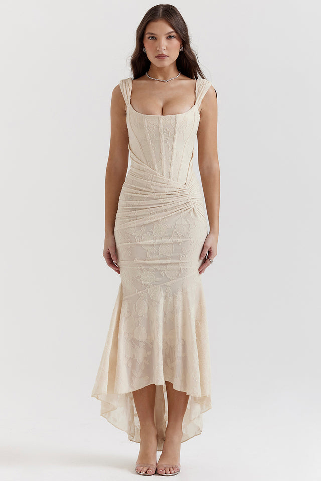 Celine | Tailored Elegant Midi Dress