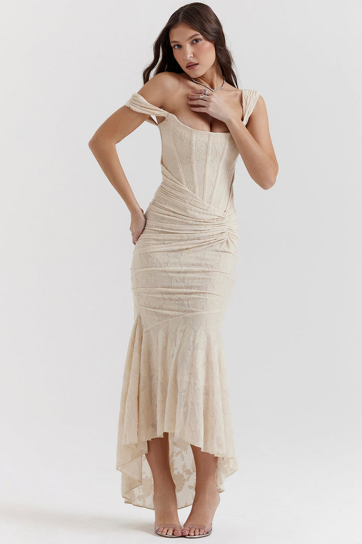 Celine | Tailored Elegant Midi Dress