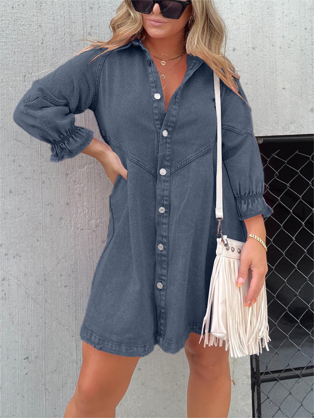 Moneth Blake | Casual Denim Dress