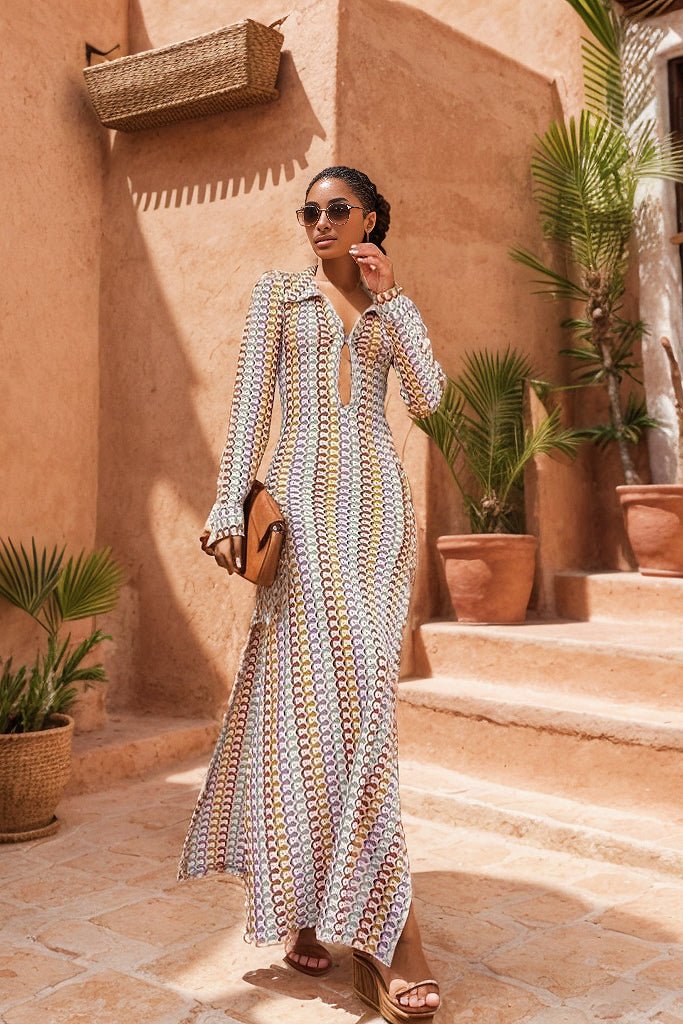 Teresa | Crochet Maxi Dress