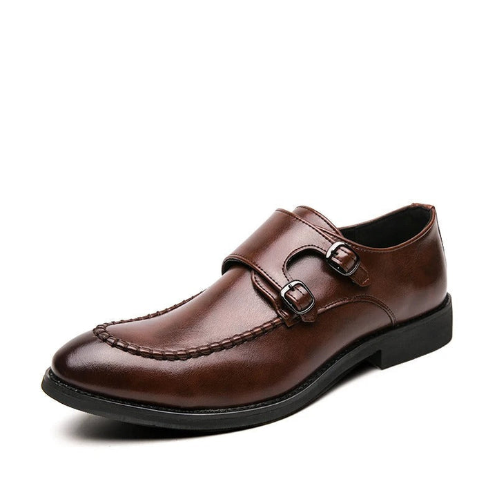 Hugh | Double-monk Strap Shoes