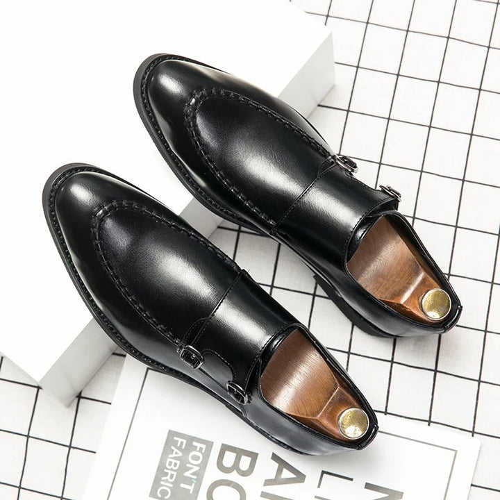 Hugh | Double-monk Strap Shoes