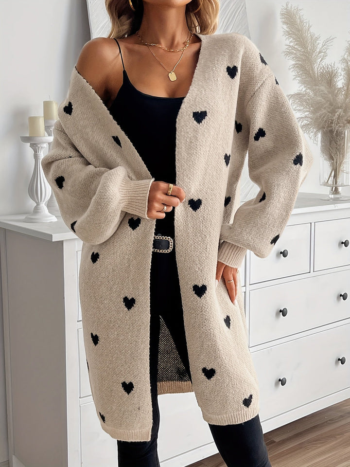 Avery | Heart Cardigan