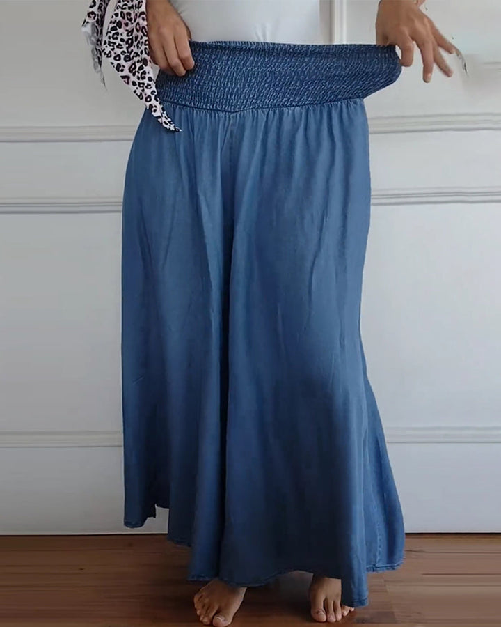 Clara | Wide-Leg High Waist Pants