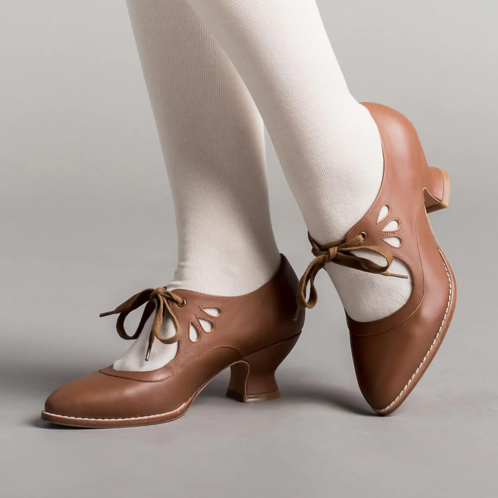 Everly | Classic Retro Heel Support Shoes