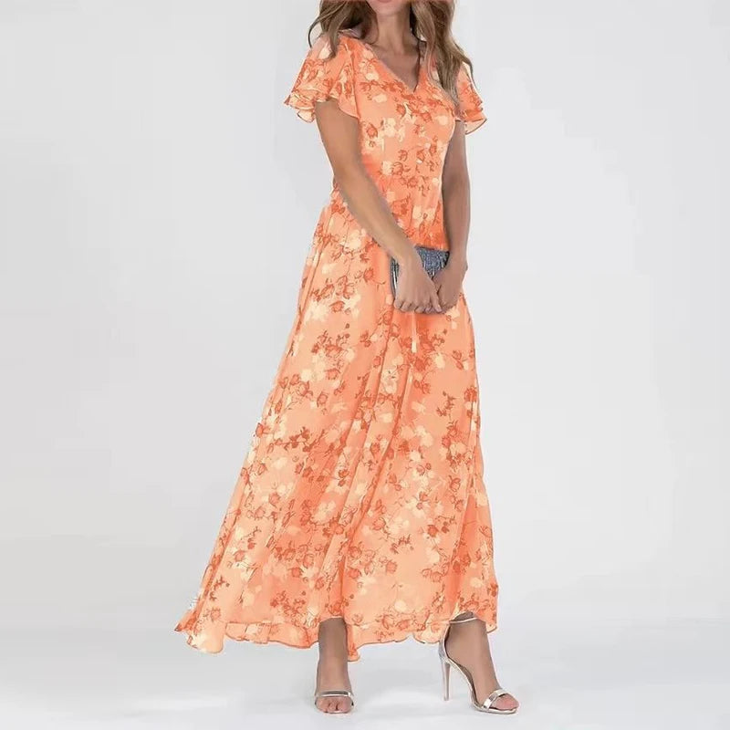 Elise | Colorful Maxi Dress