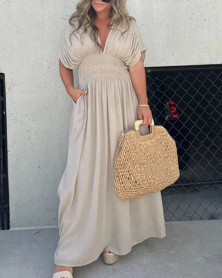 Cynthia | Flowy Elegant Maxi Dress