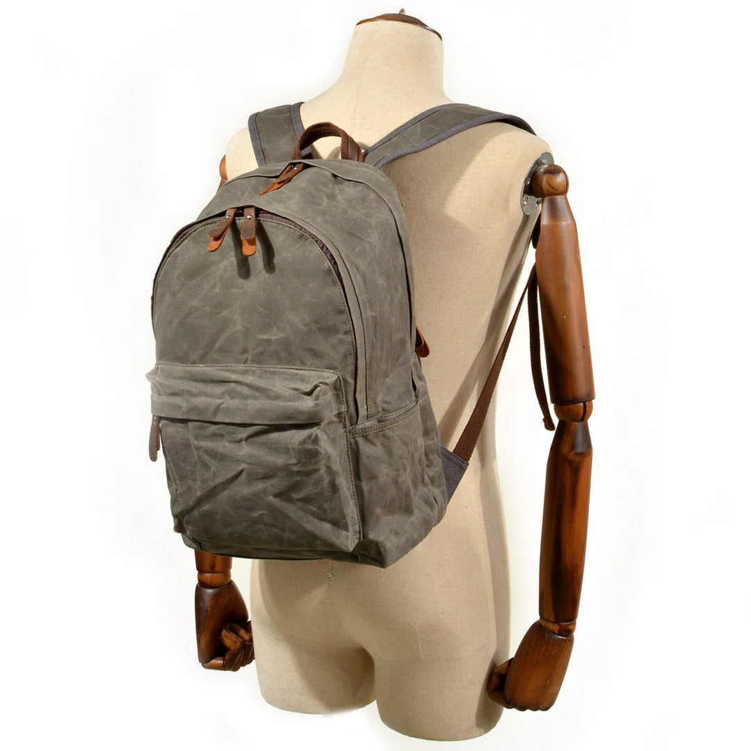 Theo | Vintage Canvas Bookbag