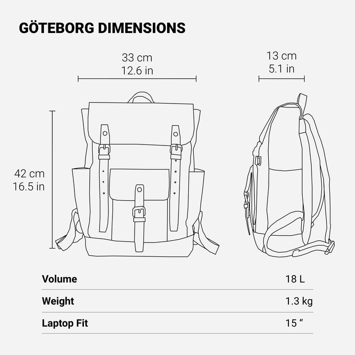 Felix | Vintage Laptop Backpack