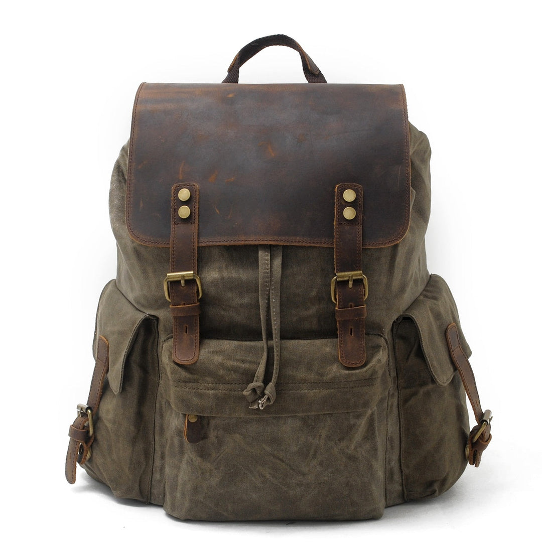 Otis | Waxed Canvas Backpack