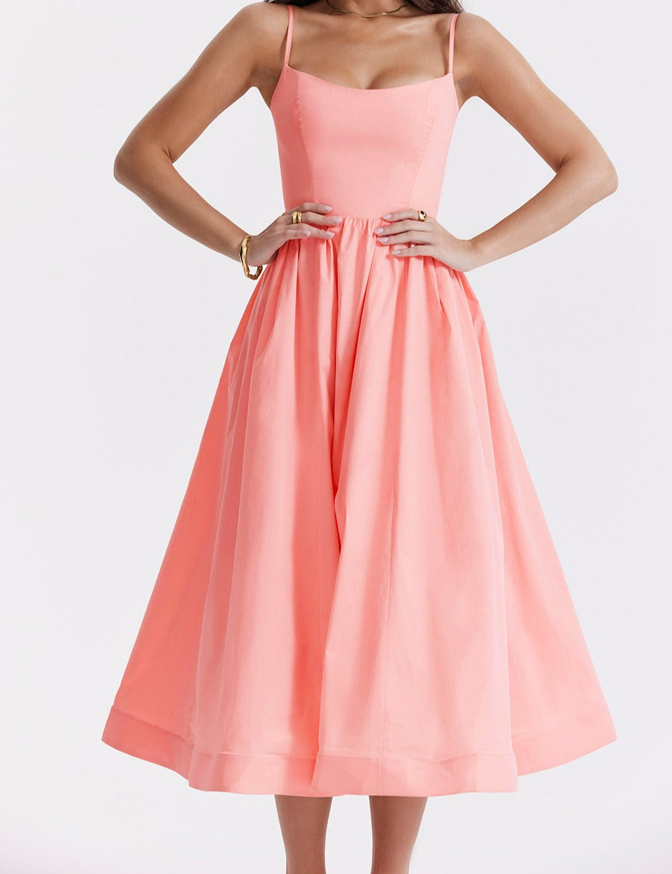 Eliana | Modern Elegant Midi Dress