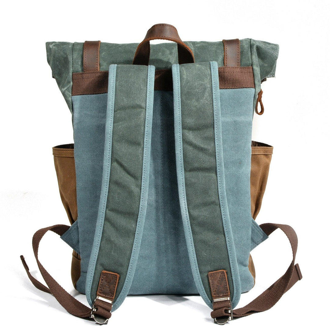 Gideon | Waxed Canvas Roll Top Backpack