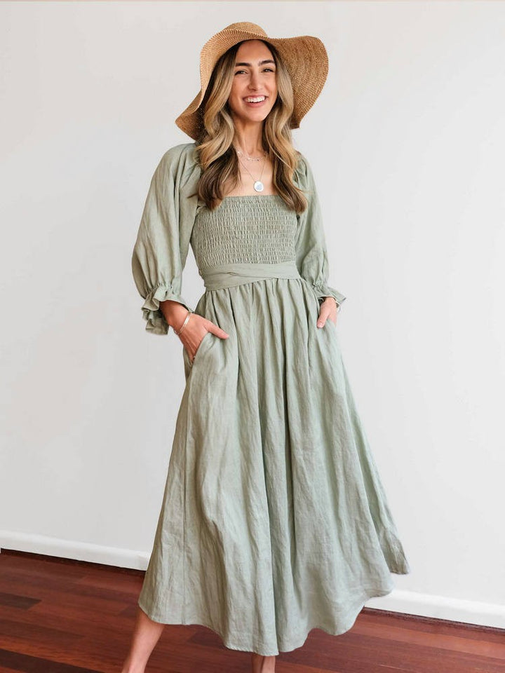 Myrtle | Elegant Boho Maxi Dress