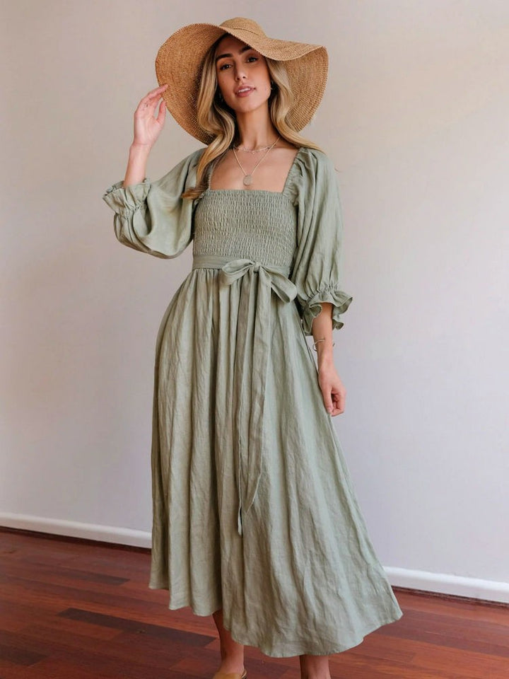 Myrtle | Elegant Boho Maxi Dress