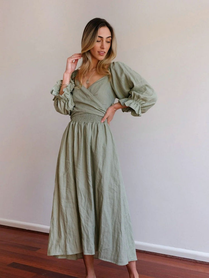 Myrtle | Elegant Boho Maxi Dress