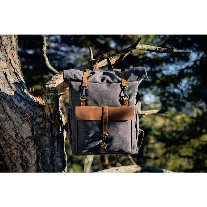 Jasper | Retro Canvas Rucksack