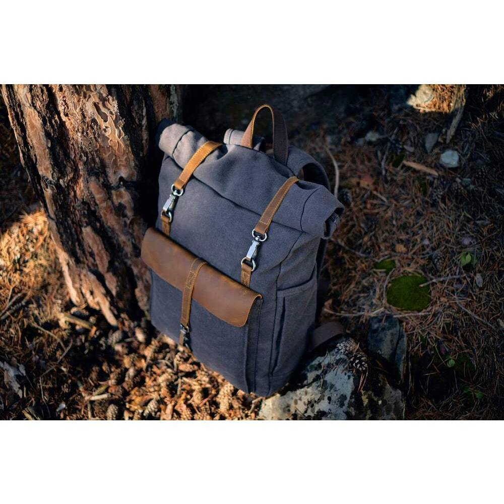 Jasper | Retro Canvas Rucksack