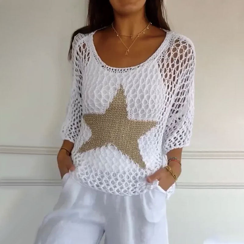 Stella | Starry Knit Pullover