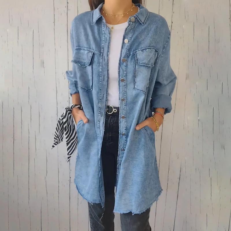 Rory | Oversized Denim Shirt