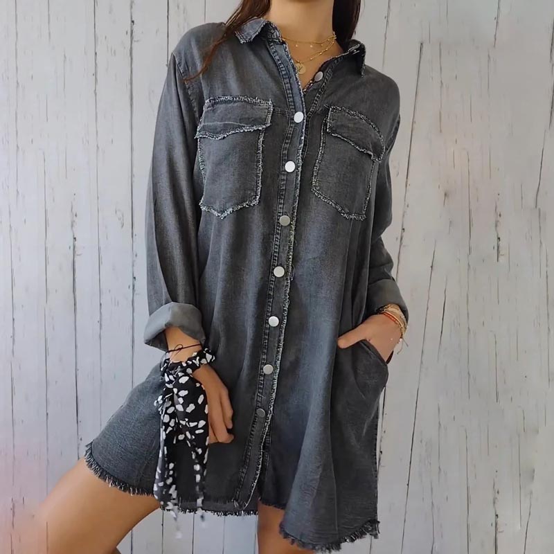 Rory | Oversized Denim Shirt