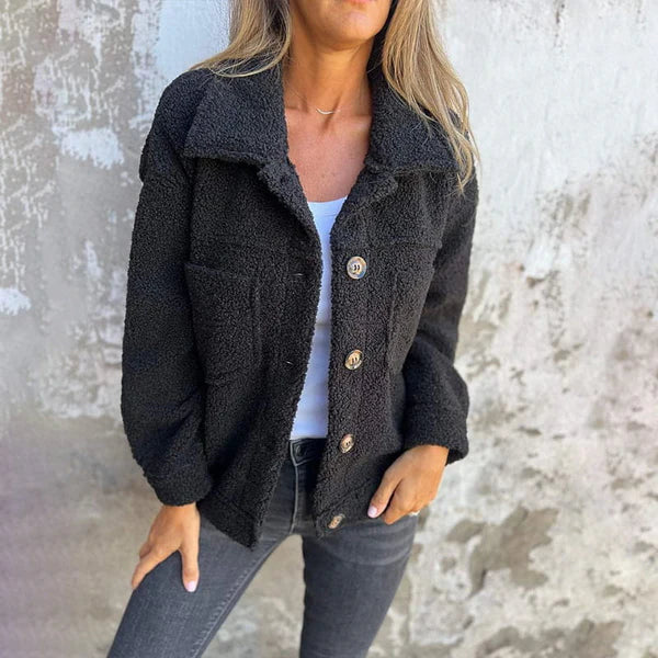 Avery | Short Teddy Jacket