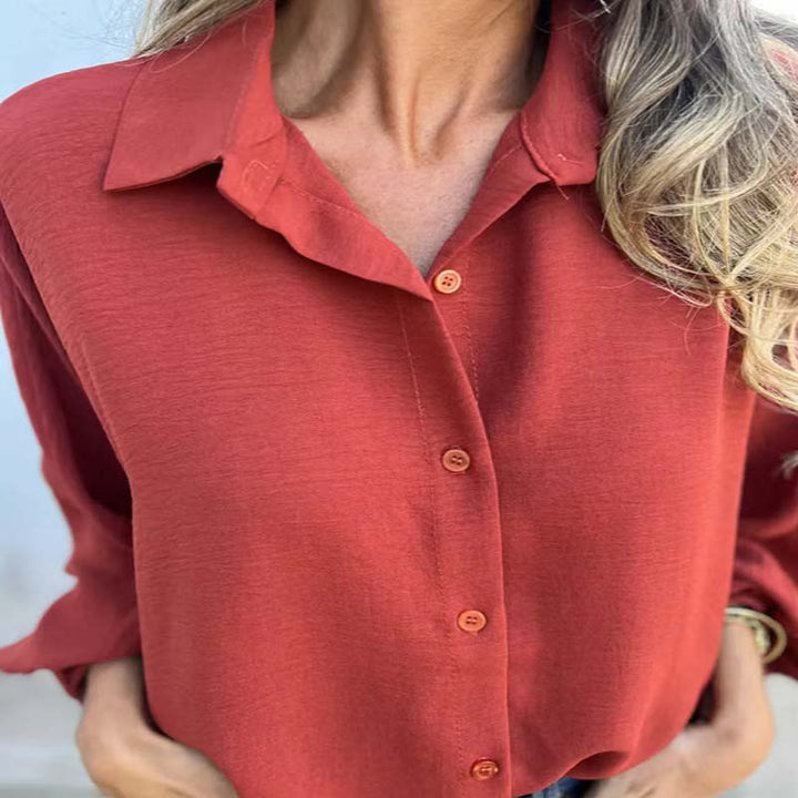 Vivienne | Elegant Button-Up Blouse