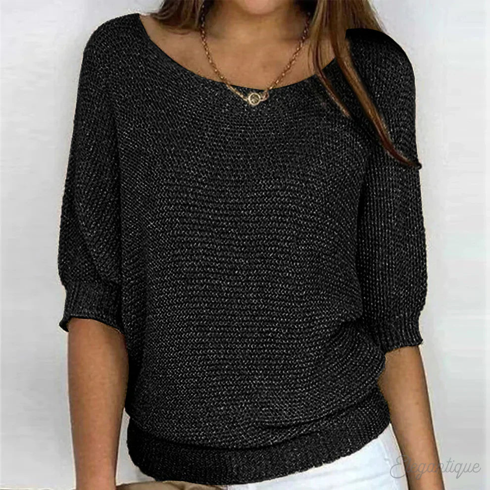 Tina |  Women's Lightweight Knit Sweater