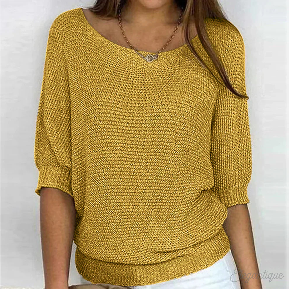 Tina |  Women's Lightweight Knit Sweater