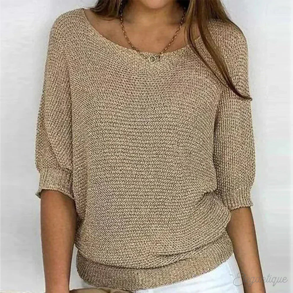 Samantha | Relaxed Knit Top