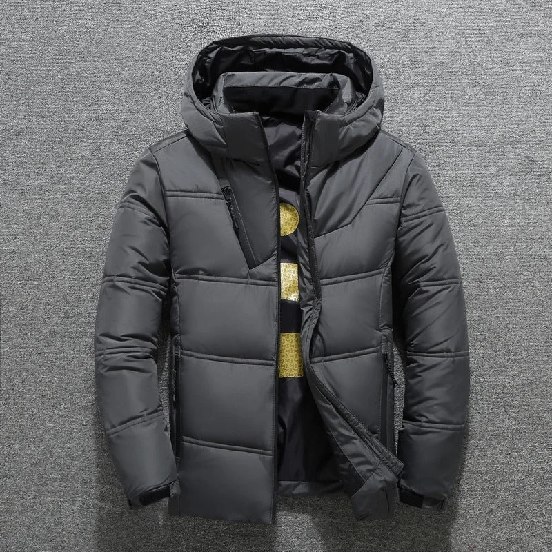 Chez | Men's Winter Hooded Puffer Jacket