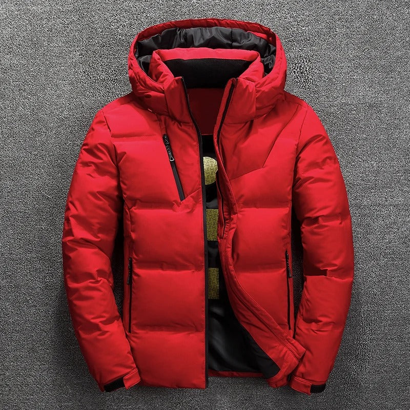 Chez | Men's Winter Hooded Puffer Jacket