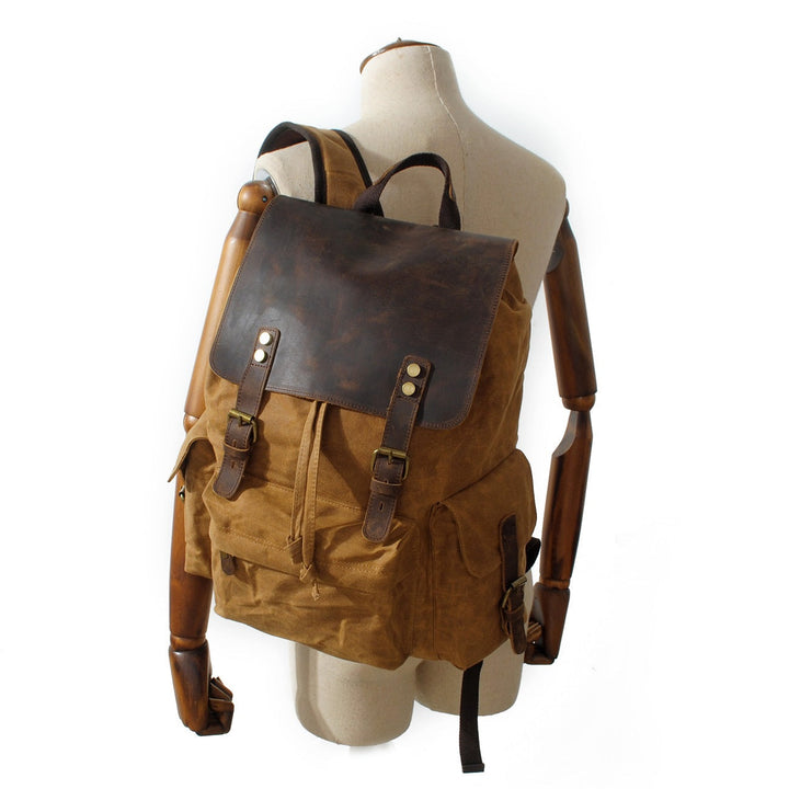 Otis | Waxed Canvas Backpack