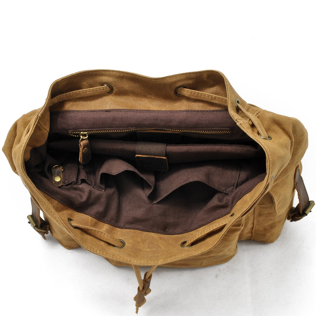 Otis | Waxed Canvas Backpack